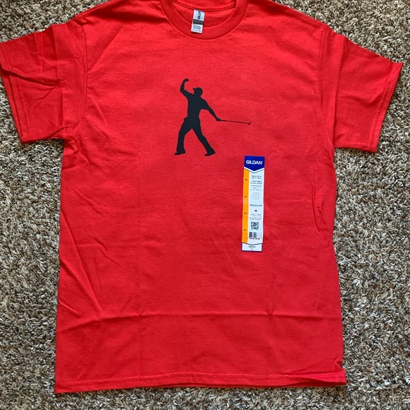 Tiger Woods Fist Pump Logo T-Shirt Size Medium - Picture 3 of 4